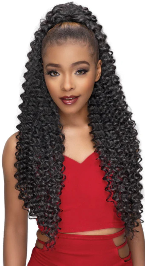 BEAUTY QUEEN – Deep Wave 100% Human Hair (Weft/Tracks)