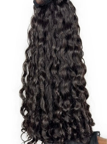 BEAUTY QUEEN – Spanish Curl 100% Human Hair (Weft/Tracks)